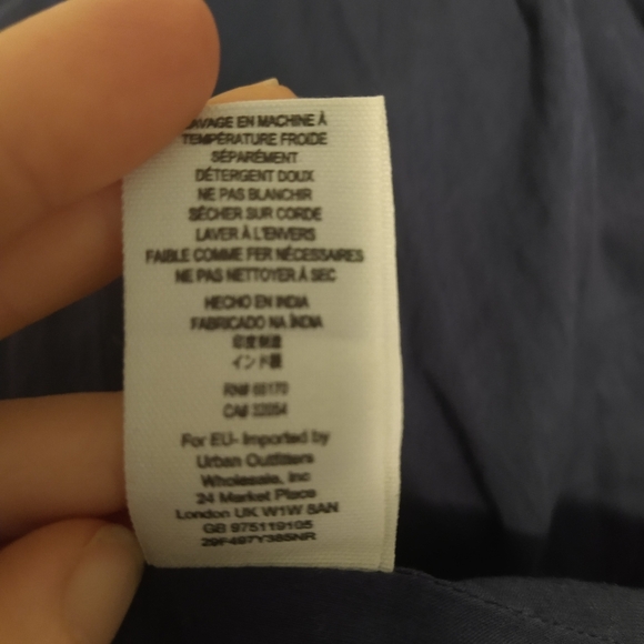 Free people Hellen chambray embroidered dress 8 - Picture 12 of 12